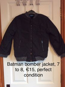 Batman bomber jacket
