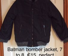 Batman bomber jacket