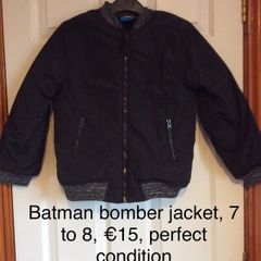Batman bomber jacket