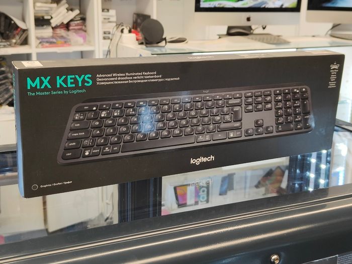 Logitech Mx Keys Wireless Advanced Illuminated Keyboard Windows Mac ...