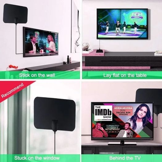 New Indoor TV antenna receiver.
