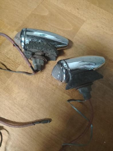 vintage car lamps