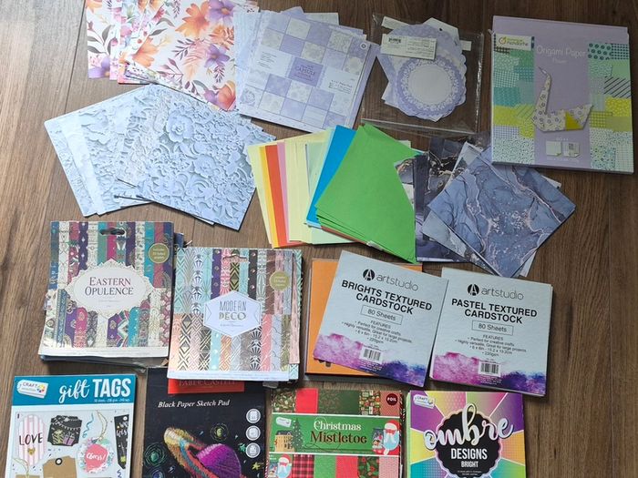 Job lot Craft Card and Papers