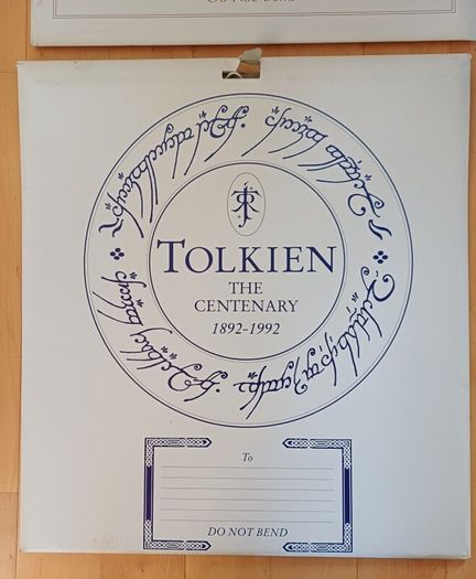JRR TOLKIEN Six Vintage Calenders
