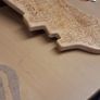 Chicago wooden map. Image 5