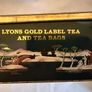 Vintage Lyon's teabag box tin -good condition Image 4