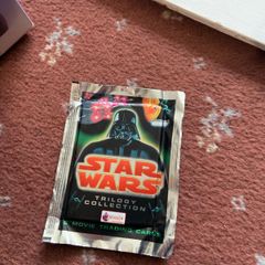 Vintage 1997 Star Wars Trilogy Collection Sealed Trading Card Pack -Merlin