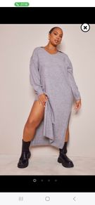 Long jumper dress