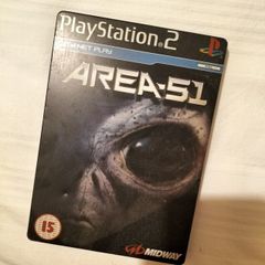 Area 51 PS2 PlayStation Steelbook tin