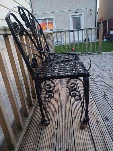 Steel bench