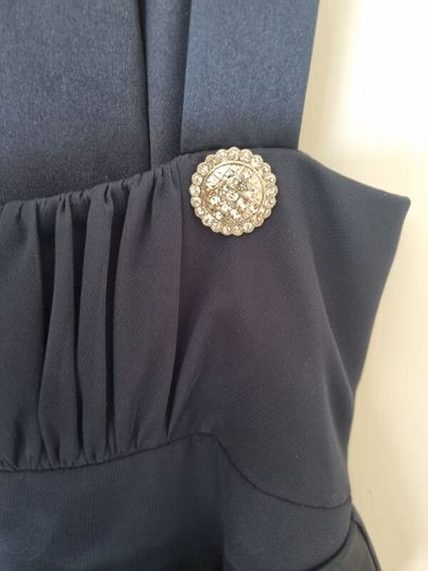 2 navy blue bridesmaid dresses
