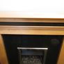 Maple Contemporary Fire Surround & Gas Fire Image 4