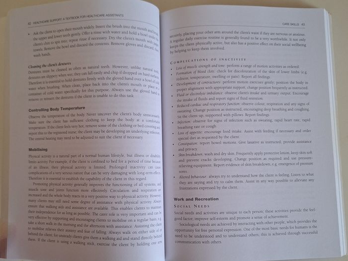 Healthcare Assistant Textbook Level 5