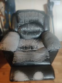 Recliner Sofa and Two Armchairs