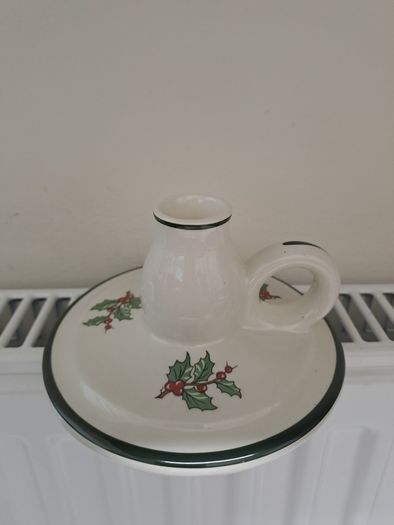 Vintage Cuthbertson candle holder Christmas