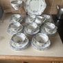 Vintage Adderley Best Bone China 27piece Teaset Image 2