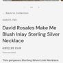 Vintage sterling silver necklace Image 10