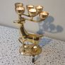 brass Deer tea candle holder Image 6
