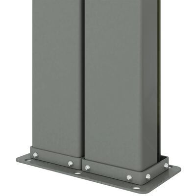 Retractable Side Awning Anthracite 200x1000 privacy screen cm PRICE 170 euro
