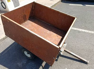 single axle trailer