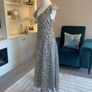 Ladies Cream and Black Polka Dot Wrap Dress from Mango Image 10