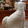 Large Victorian Staffordshire Dog Figurine Image 4