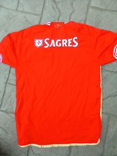 Xl.  Benefica.      Addidas.  Soccer. Jersey. And. Crest. Patch