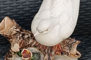 Vintage White Dove Ornament