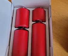 Red candles - boxed
