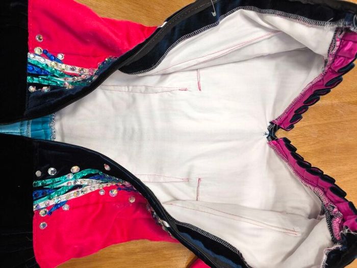 Irish dancing dress