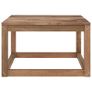 10 Piece Garden Lounge Set Brown Impregnated Pinewood Image 8
