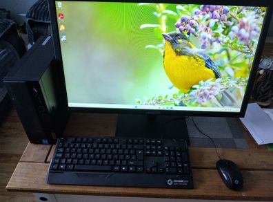 Lenovo N50s SFF PC (i5 12th Gen) & 27" Monitor