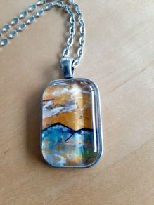 Irish landscape pendant