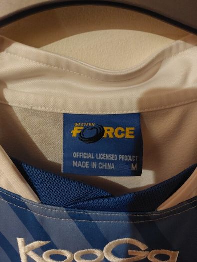 western force rugby jersey