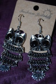 Owl earrings