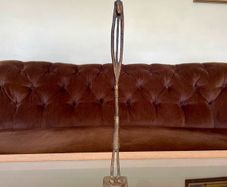 Vintage Benin Bronze Sculpture 44 cm Tall