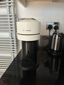 White Nespresso Vertuo Machine