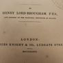 Historical Sketches Of Statesmen Who Flourished In The Time Of George 111. By Henry Lord Brougham. 1839 First Edition  Hardback In Fair Condition. Image 4