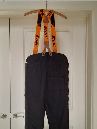 chain saw trousers and braces