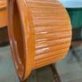 Vintage Mixed Set Emile Henry Ramekins Brown and Green Ribbed Oven to Tableware Set of 6 1980s 2000s Image 5