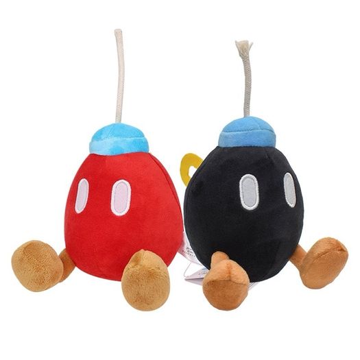 4 Super Mario Bomb omb black and red
