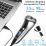 Electric Shavers for Men Cordless Rechargeable,Electric Razor for Men Wet&Dry Waterproof,Mens Shaver with Pop-up Beard Trimmer,Rotary Shaver with LED Display Image 5