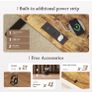 160x60cm, movable monitor stand for Game and Home Office Image 4