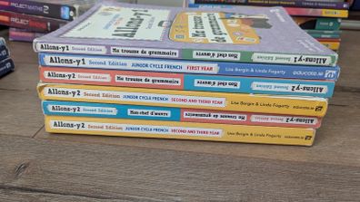 French junior cert Allons-Y 1 and 2 books