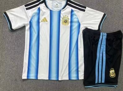 Argentina ( Kids Full Kit ) With Socks , 12/13 Yrs