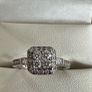 engagement wedding ring set Image 5