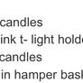 Candle Hamper Image 2