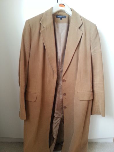 Coat - Tan Colour - Size Medium