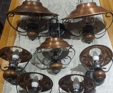 wall and ceiling lights