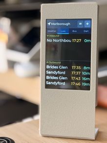 Dublin Transit - Smart Home Display 3.5"